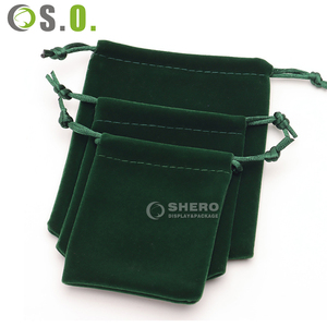 Manufacture High-quality Velvet <b>Drawstring</b> <b>Pouch</b> Custom Logo Jewelry Gift Velvet <b>Pouch</b> with Pattern - Product Image 6