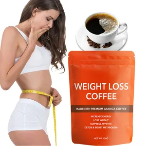Private Label Super Blend Arabica Coffee Slimming Tea Weight Loss Keto Coffee Mushroom Coffee Powder