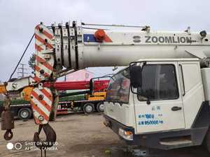 ปี 2021 Zoomlion ใช้รถเครนรถบรรทุก 80Ton รถเครนประสิทธิภาพดี - Product Image 4