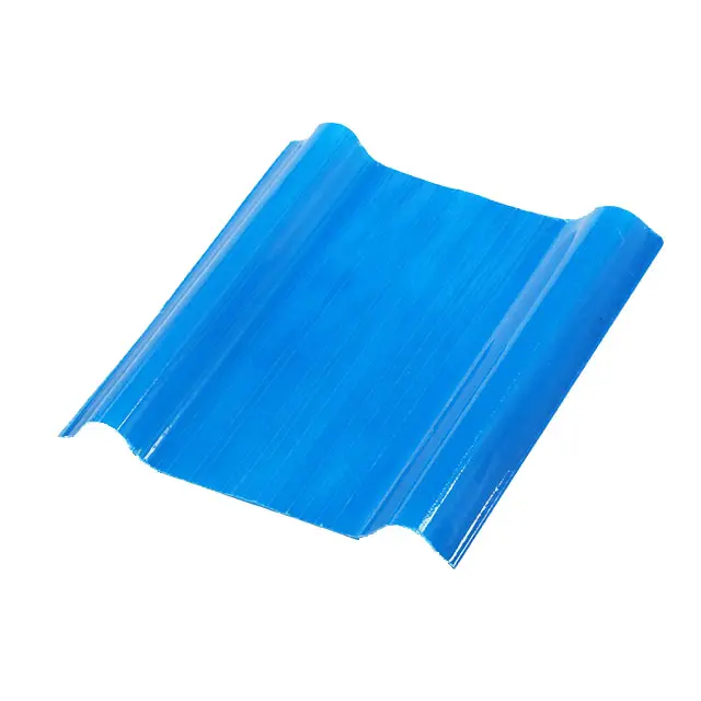 Translucent Fiberglass Sheet GRP Transparent Roof Panel FRP Corrugated Plastic Roofing Sheets