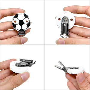 Perles en silicone de qualité alimentaire sans BPA, certifiées CE/EN71, sûres pour la dentition des bébés, style jouet souple - Product Image 5