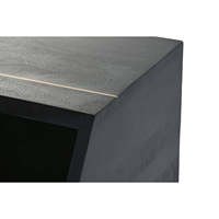 BUREAU EN MÉTAL MANGO 119x70x93.5 NOIR