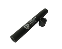 Emballage d'encens noir imprimé avec étiquette personnalisée Boîte en papier cylindrique Emballage de bâton d'encens Tube d'expédition long et mince
