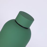 Botol termos mulut kecil, termos perjalanan luar ruangan vakum olahraga portabel Matte Amerika 304