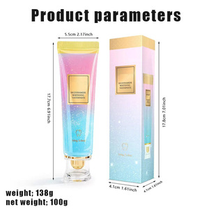 Pasta Gigi Pemutih Nikotinamida dengan Rasa Herbal Mint dan Pembersihan Mendalam untuk Penggunaan di Rumah - Product Image 6