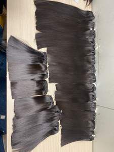 Cabello Remy vietnamita Cabello corto Doble dibujado Bonestraight Hecho en Vietnam Producto de cabello humano de alto grado - Product Image 5