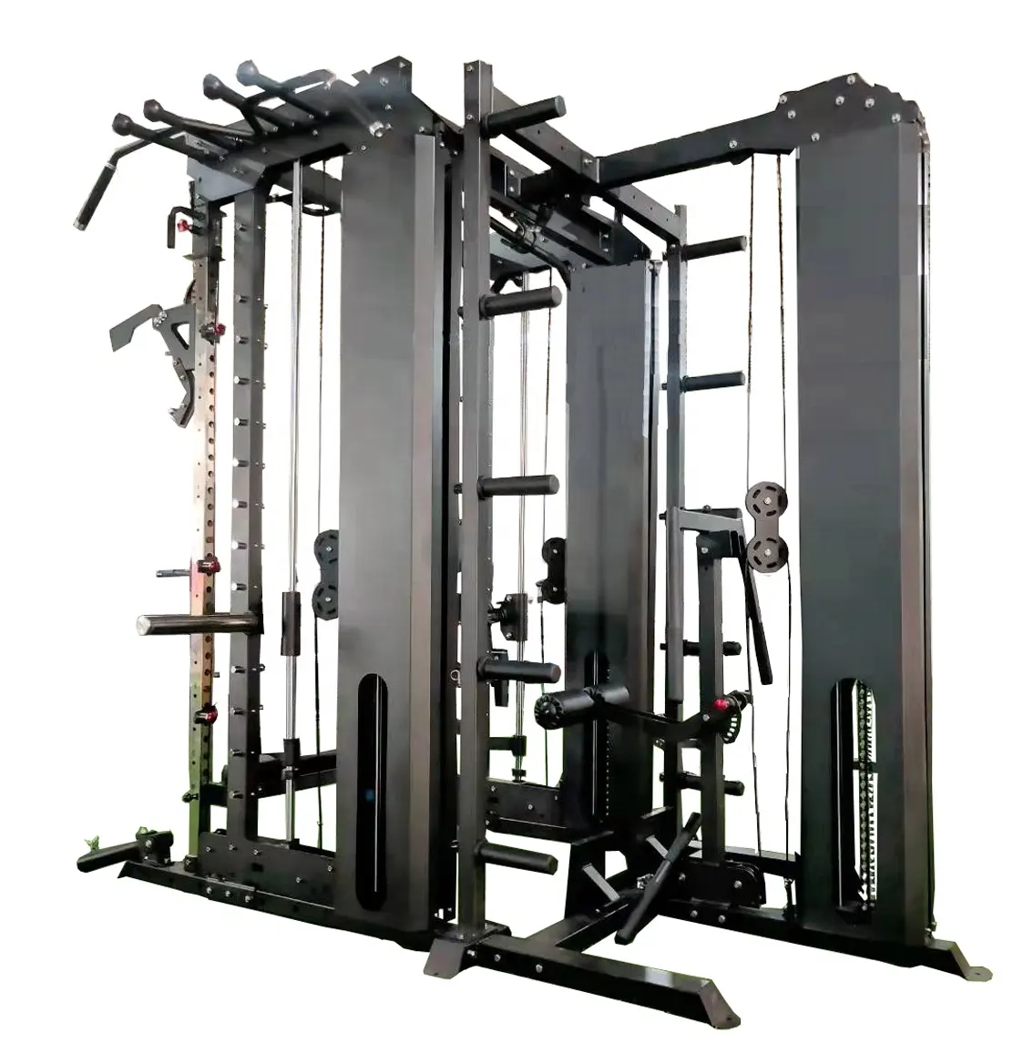 2021 Nieuwste Gym Apparatuur Alle-In-Een Multi Functionele Trainer Met Lat Pulldown Attachment