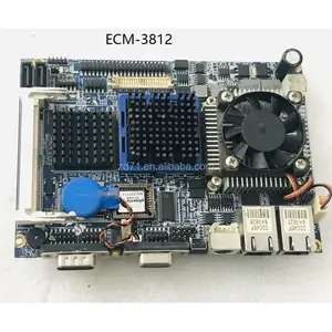 ECM-3812 REV.A2 E1907381204R placa base industrial de 3,5 ''con puertos Ethernet Gigabit duales (solo placa base) que funcionan