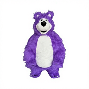 Costume de mascotte gonflable <span class=keywords><strong>ours</strong></span> blanc de 2,2 m pour <span class=keywords><strong>adulte</strong></span>, tenue de scène pour fête de Noël, costume de personnage - Product Image 6