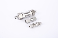JM-LOK 6000 PSI Haute Pression 3/8" NPT Acier Inoxydable 316L Vanne de Retenue avec Joint FKM pour Gaz Haute Température Hydraulique