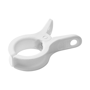 U Shape Plastic Clothespin White Large Non Slip For Quilt Drying Garment <b>Clips</b> - Product Image 5