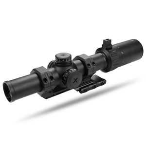 Typhon 1-6x24 ffp 30mm ống đường kính săn bắn phạm vi quang học kẻ ô thở dài hợp kim nhôm với chiến thuật phạm vi gắn kết - Product Image 5