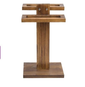 Supporto per portasciugamani <span class=keywords><strong>in</strong></span> <span class=keywords><strong>legno</strong></span> portagioie <span class=keywords><strong>in</strong></span> <span class=keywords><strong>legno</strong></span> portagioie <span class=keywords><strong>in</strong></span> <span class=keywords><strong>legno</strong></span> rustico portasciugamani per la decorazione della casa - Product Image 2