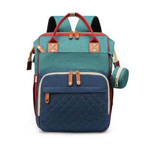 Grande capacidade multi-função bebê fralda saco cama saco impermeável portátil USB cobrando porta fralda mudando estação - Product Image 5