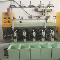 Vente directe des fabricants, machine à bobiner automatique à cinq têtes QY-9 pour cônes de fil de cocon pakistanais
