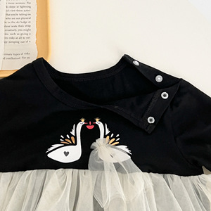 Mono de Verano para Bebés Angou, Vestido de Fiesta de Cien Días para Niña, Falda de Estilo Coreano con Estampado Animal, Mono de Algodón con <span class=keywords><strong>Tirantes</strong></span> de Malla - Product Image 6