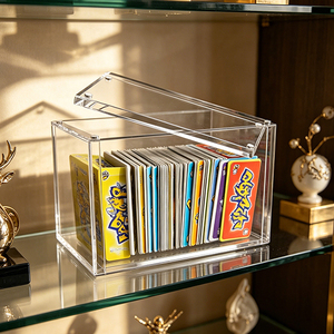 Boîte de rangement en acrylique pour cartes Pokémon TCG, empilable, avec fermeture magnétique, pour les magasins de détail - Product Image 2