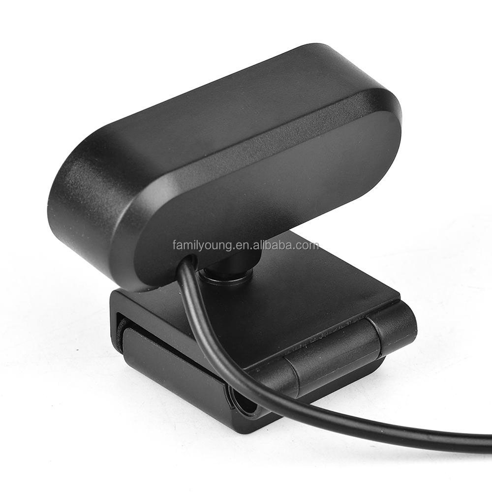Webcam HD 1080p Avec Microphone Et Rotation 360° – Appel Visuel Et Streaming