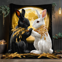 Factory flange Blanket design personnalisé polyester jeter couverture canapé - lit couverture voyage de bureau à domicile