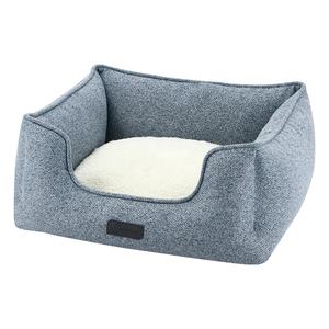 Selbst wärmende Hunde quadrat betten Sherpa Material Haustier Hunde bett Anti-Rutsch-Haustier bett für mittlere Hunde - Product Image 5