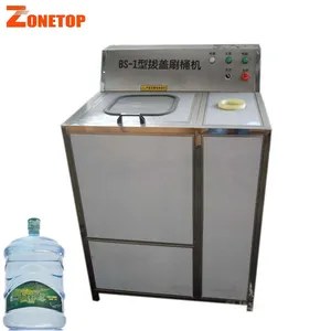 Semi otomatis kebisingan rendah 19l 20l 5 galon penutup botol air Mineral dan mesin cuci