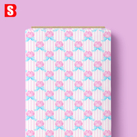 Tissu en coton léger et doux imprimé numériquement avec motifs de nœuds et de coquillages Bessi 2026 pour vêtements