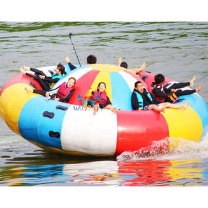 Bote Inflable Acuático Remolcable, Crazy UFO, Deportes Acuáticos Inflables, Bote Disco Inflable Giratorio Volador - Product Image 3