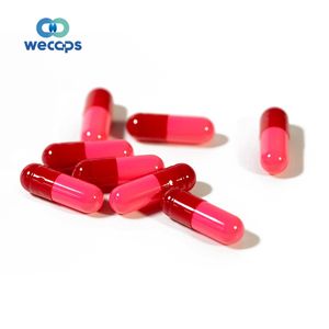 Wecaps Fda certificato vuoto <span class=keywords><strong>Hpmc</strong></span> capsule rosse taglia 0 capsule di pillole vegetali capsule vegetali - Product Image 5
