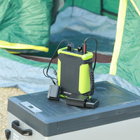 Batterie externe haute capacité 96000mAh 308Wh 12V 60W PD CPAP, bloc d'alimentation de camping avec prise allume-cigare 12V pour pompe à air