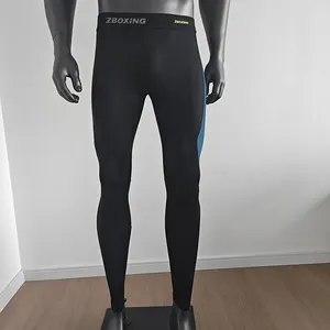 Pantalon personnalisé de haute qualité à séchage rapide coupe ajustée Muscle Men Collants de gymnastique Pantalon de compression