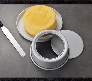 Utensilios antiadherentes de aluminio para hornear de 8 pulgadas, moldes para hornear pasteles DIY de 8 pulgadas, Material de acero inferior extraíble para Hotelsfamily - Product Image 4