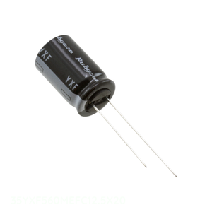 ตัวเก็บประจุ UF 560 20% ตัวเก็บประจุ35V แบบรัศมี th 560 uF ช่องใส่35YXF560MEFC12.5X20 - Product Image 1