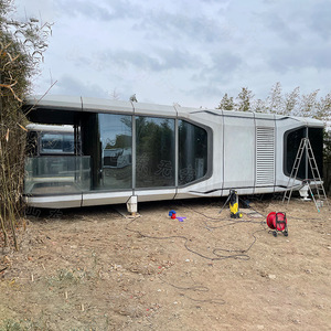 厂家直销户外豪华20英尺移动咖啡店模块化房屋出售 - Product Image 3