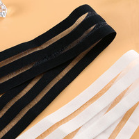 Bande élastique en maille respirante de 4 cm pour couture de vêtements, ceinture élastique en filet, élastique médical abdominal