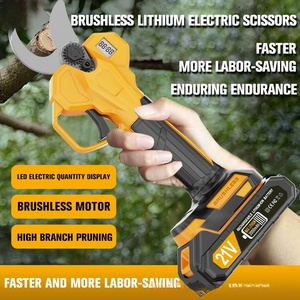 Cisailles de jardin portables rechargeables NEOBRISKEN, sécateurs sans fil, cisailles à élaguer, tête de coupe en acier, ciseaux de tailleur - Product Image 3