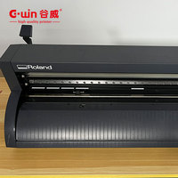 Plotter de Corte Roland GS24 de Alta Calidad, 80% Nuevo, Ancho de Corte Original de 600 mm, Origen Japón, 3 Meses de Garantía, Embalaje en Caja de Madera