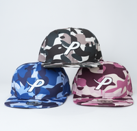 6 Panel topi Snapback bordir poliester desain cetak penuh terstruktur topi bisbol tersublimasi penuh