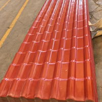 Teja de PVC Moderna y Resistente, Lámina Impermeable para Techos, Material de Construcción con Aislamiento Térmico para Fábricas y Almacenes