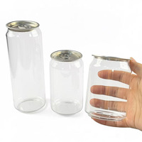 Offre Spéciale – Bouteilles en plastique de 330 ml et 500 ml de qualité alimentaire avec couvercle en aluminium à ouverture facile pour gâteaux, lait, thé, jus