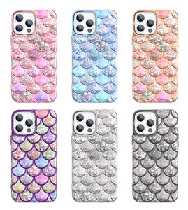 Coque souple TPU galvanisée sirène coque arrière de téléphone portable pour <span class=keywords><strong>iPhone</strong></span> 14 Pro 11 12 13 14 15 Pro Max - Product Image 6