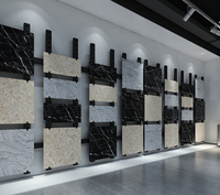 Support d'exposition de carreaux muraux personnalisable de haute qualité avec étagère en granit pour salle d'exposition de carreaux en céramique