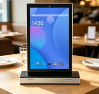 Nueva Tableta PC Empresarial Android 11 con Pantalla Dual de 10.1 Pulgadas y POE para Restaurantes y Hoteles