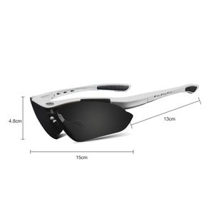 Gafas Deportivas de Ciclismo Jie Polly con Lentes Polarizadas, Correa Ajustable y 100% de Protección UV para Actividades al Aire Libre - Product Image 5