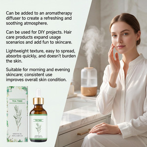 Huile Essentielle Quotidienne Douce à l'Huile d'Arbre à Thé pour Adoucir la Peau Délicate du Visage, Huile de Soin Capillaire Rafraîchissante et Lissante pour un Confort Optimal - Product Image 6