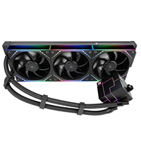 Refroidisseur de processeur liquide Thermalright Core Matrix 360 ARGB BLACK V2 avec trois ventilateurs PWM 2150RPM pour LGA1700 AM5
