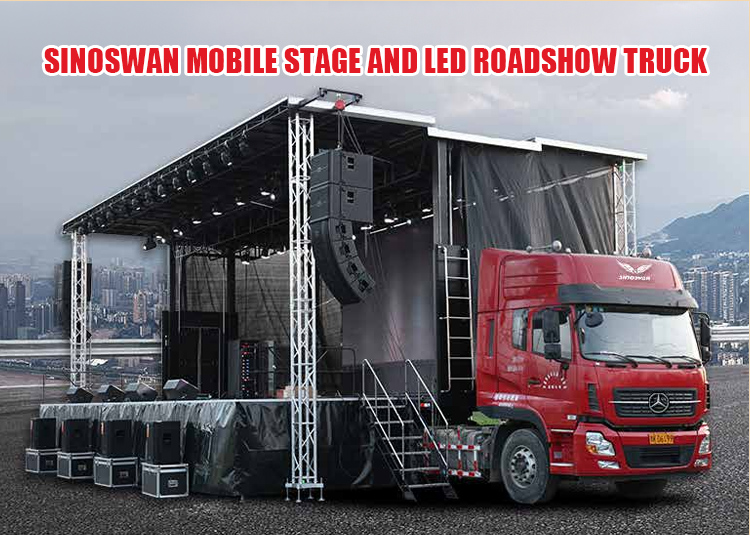 SINOSWAN Mobile Stages - Versatile Led Trailer Solutions