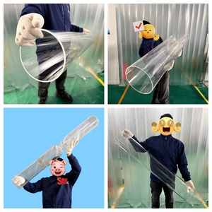 <span class=keywords><strong>Tube</strong></span> <span class=keywords><strong>en</strong></span> quartz transparent sur mesure de grand diamètre avec bride et trou / <span class=keywords><strong>Tube</strong></span> <span class=keywords><strong>en</strong></span> <span class=keywords><strong>verre</strong></span> de quartz à paroi épaisse haute pression de grand diamètre - Product Image 4