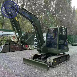Excavatrice sur chenilles hydraulique d'occasion Komatsu PC56 PC130/200/300 d'origine japonaise en bon état et avec peu d'heures de fonctionnement - Product Image 4