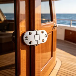   Bisagra de fundición de doble cabezal redondo de acero inoxidable AISI316 Hydro Yacht Marine para herrajes marinos y accesorios para embarcaciones - Product Image 6