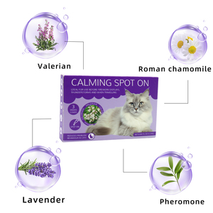 Soutien au <span class=keywords><strong>stress</strong></span> et à la tension pour <span class=keywords><strong>chien</strong></span> et chat avec des ingrédients naturels, formule liquide homéopathique sans apaisant pour toutes les races, tous âges et tous poids - Product Image 4